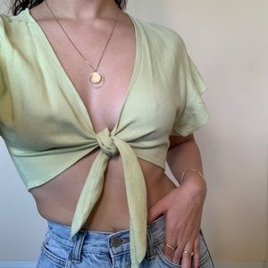 Urban Outfitters front tying top